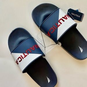 NWT Nautica Slides Stono 4 Men’s Sz 12 Sandals